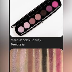 Mark Jacobs Provocouture purples and pinks eyeshadow pallet